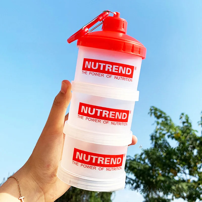 Whey Protein Isolate - Kotak bubuk Protein portabel corong kotak