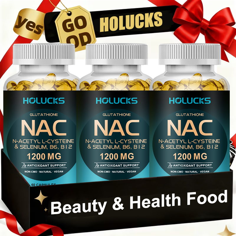 Nac N Acetyl Cysteine - Suplemen NAC Glutathione, CoQ10, Mendukung Kesehatan