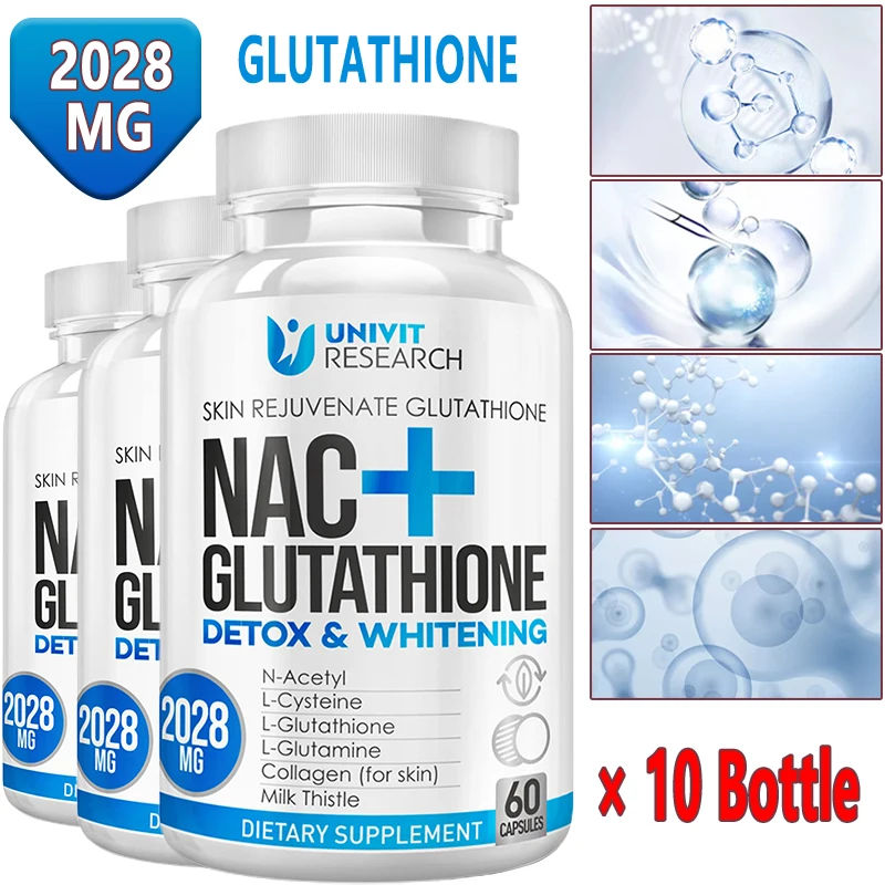 Nac N Acetyl Cysteine - Kapsul Glutathione-sendi dan rambut, kesehatan kuku,