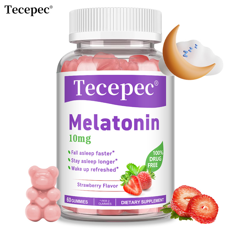 Melatonin Sleep Gummy - Melatonin Gummies 10 Mg, Meningkatkan Kualitas