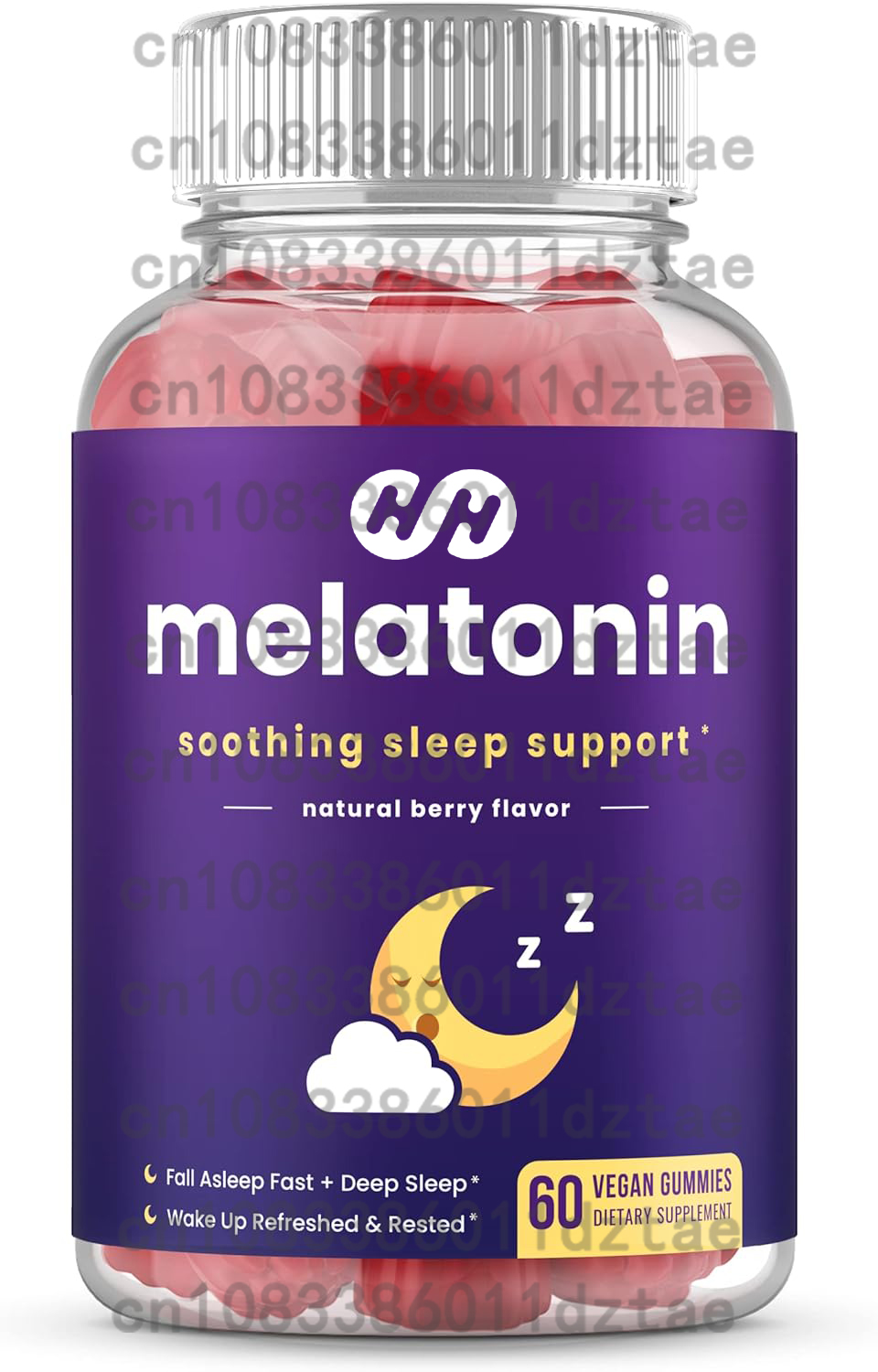Melatonin Sleep Gummy - Permen Melatonin - Penambah Tidur, Meningkatkan