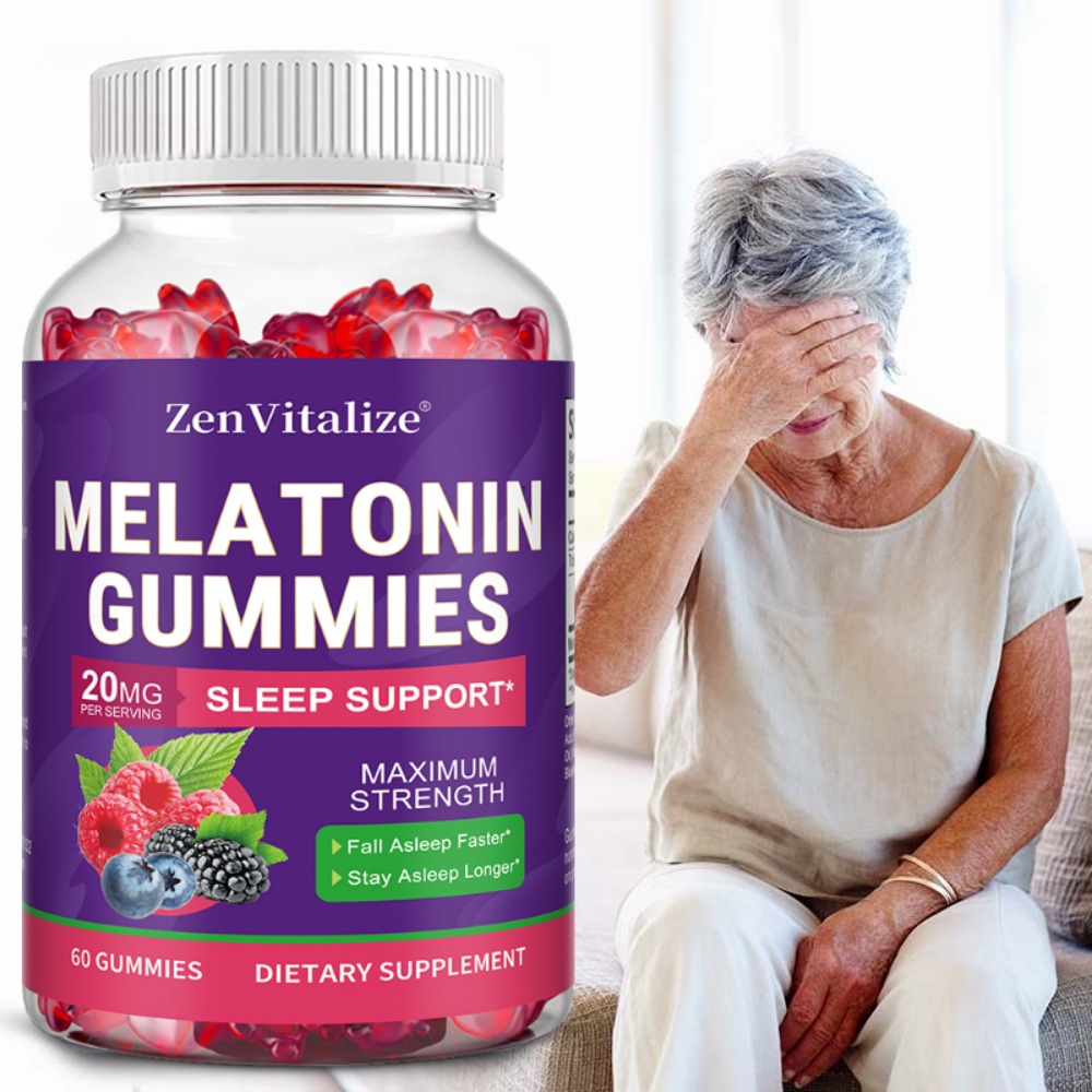 Melatonin Sleep Gummy - Permen Jeli Melatonin untuk Dewasa Mendukung