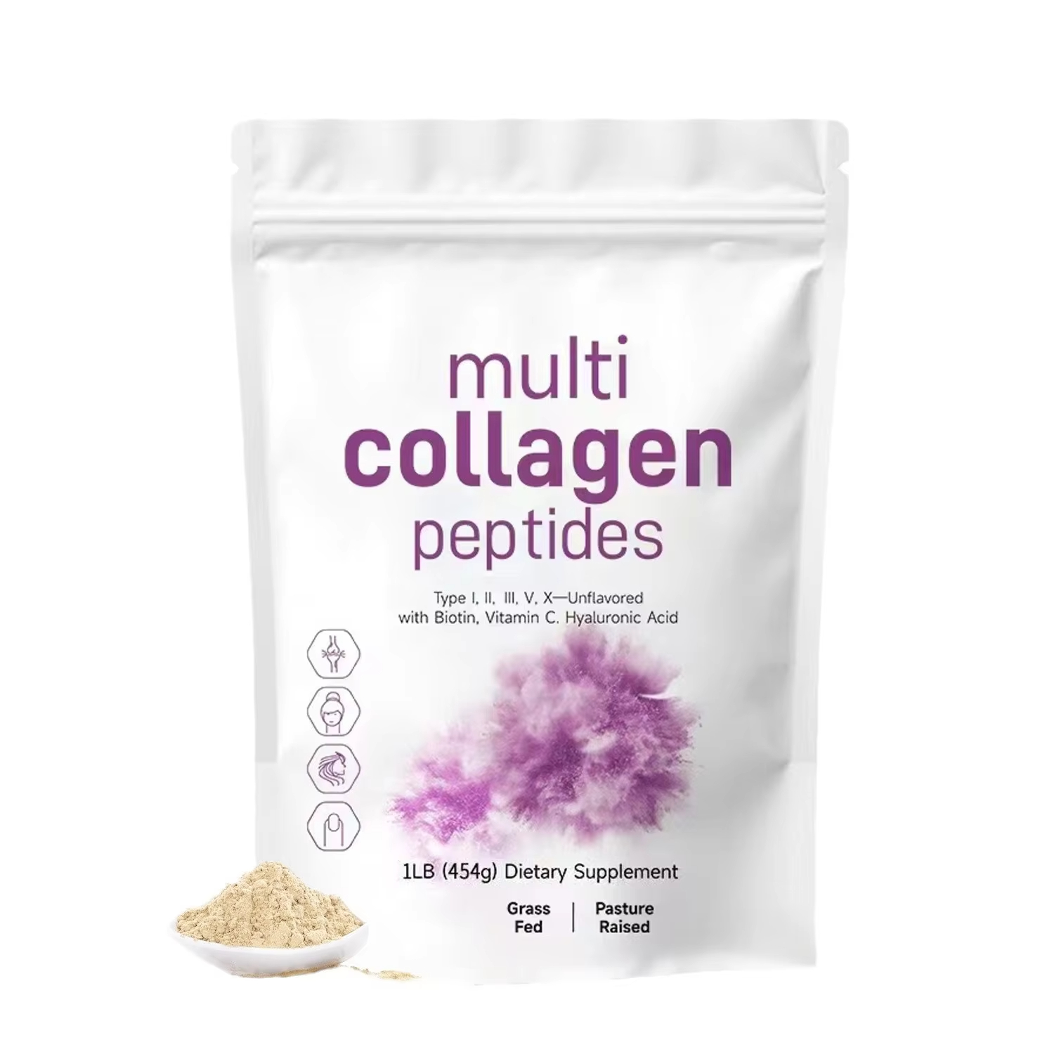 Whey Protein Isolate - 454G Multi Kolagen Peptida Bubuk -