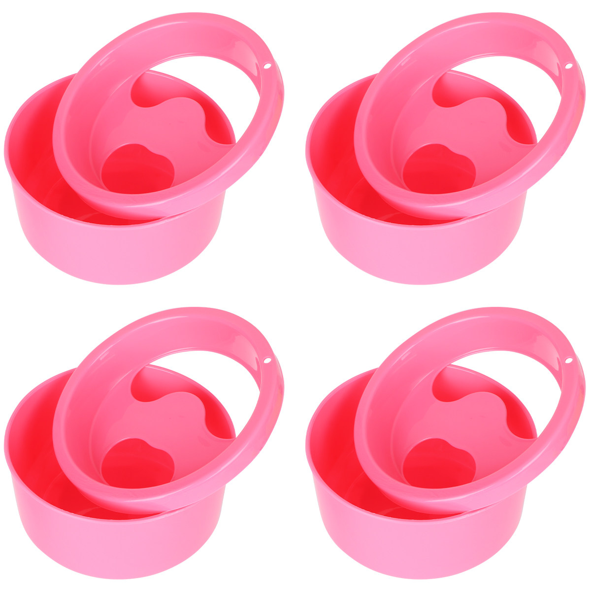 Nutrition & Fitness Hub Photos - 4Pcs Mangkuk Perendam Kuku Heavy Duty