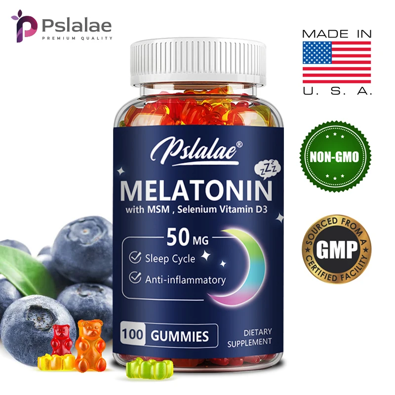 Melatonin Gummies 50 Mg - Meni - Melatonin Sleep Gummy ulasan dan harga
