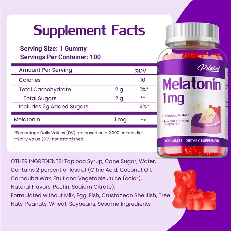 Permen Melatonin 1mg - Membant - Melatonin Sleep Gummy ulasan dan harga