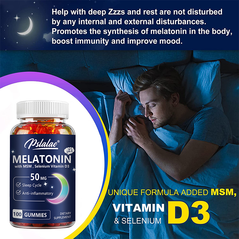 Melatonin Gummies 50mg-alat ba - Melatonin Sleep Gummy ulasan dan harga