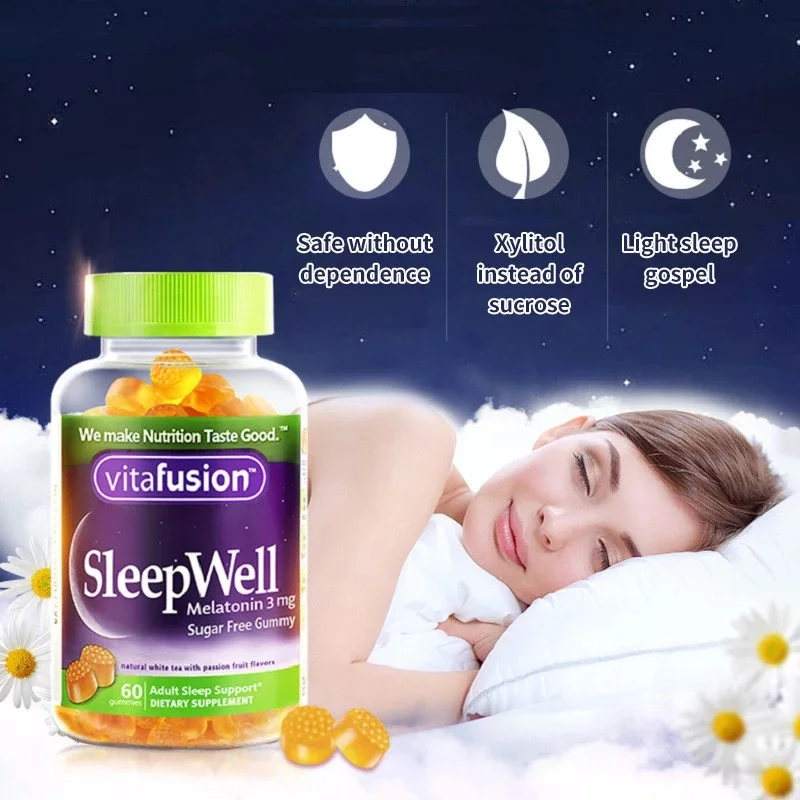 American Vitafusion Sleepwell  - Melatonin Sleep Gummy ulasan dan harga
