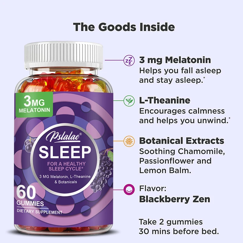 Permen Tidur - Relaksasi, Meng - Melatonin Sleep Gummy ulasan dan harga