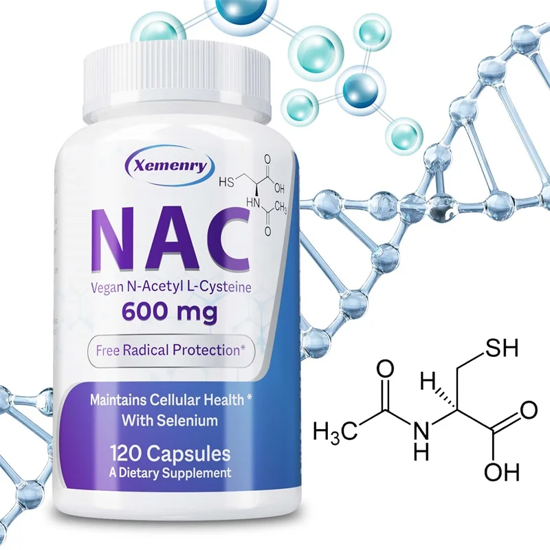 Kapsul NAC 600mg - Mendukung K - Nac N Acetyl Cysteine ulasan dan harga