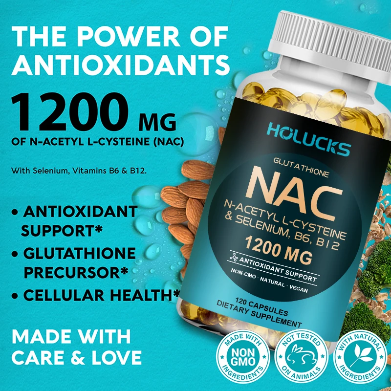 Suplemen Kapsul NAC Glutathion - Nac N Acetyl Cysteine ulasan dan harga