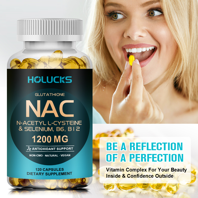 Suplemen NAC Glutathione, CoQ1 - Nac N Acetyl Cysteine ulasan dan harga