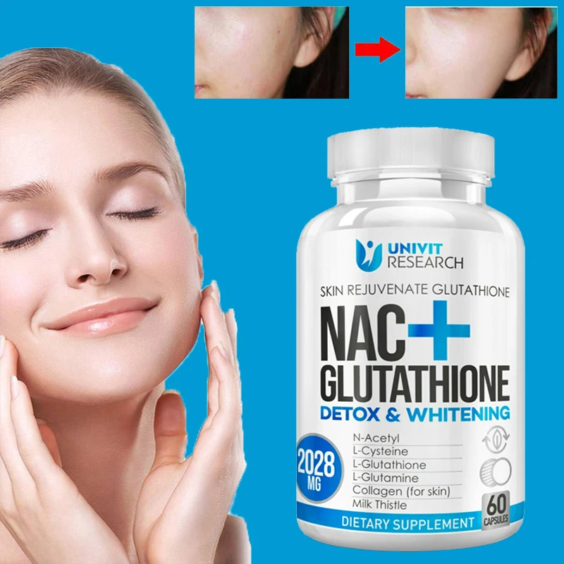 Kapsul Glutathione-sendi dan r - Nac N Acetyl Cysteine ulasan dan harga