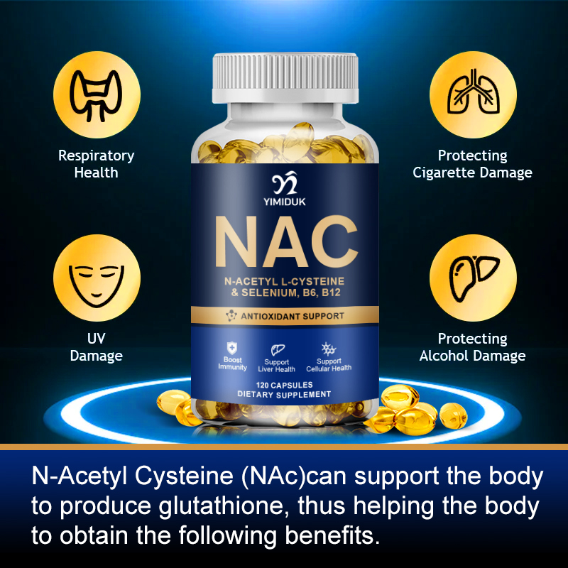 NAC Glutathione Capsules n-ase - Nac N Acetyl Cysteine ulasan dan harga
