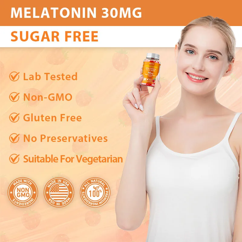 Melatonin 30mg - Menenangkan P - Melatonin Sleep Gummy ulasan dan harga