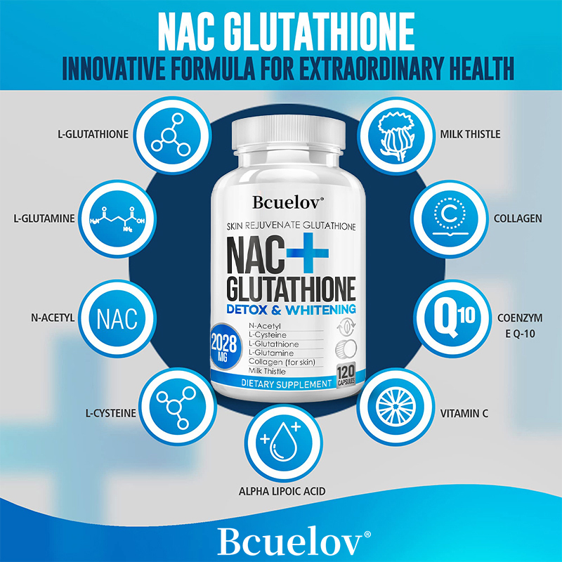 NAC Glutathione + Milk Thistle - Nac N Acetyl Cysteine ulasan dan harga