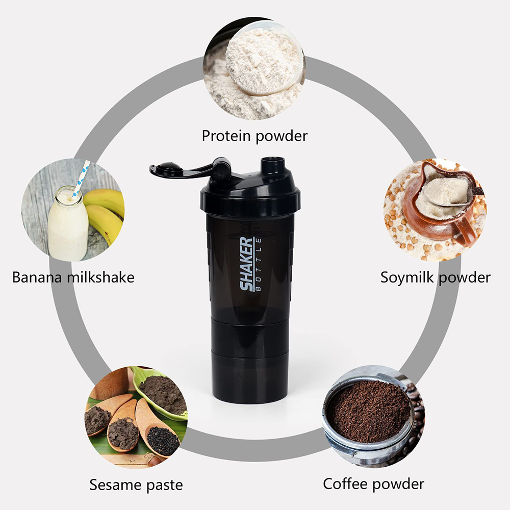 Botol pengocok Protein 3 tingk - Whey Protein Isolate ulasan dan harga