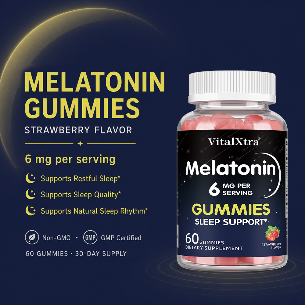 Permen Jeli Melatonin 6mg, Pen - Melatonin Sleep Gummy ulasan dan harga