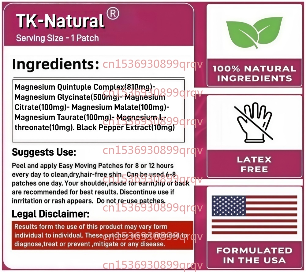 30 Patch Magnesium Complex Tra - Nac N Acetyl Cysteine ulasan dan harga