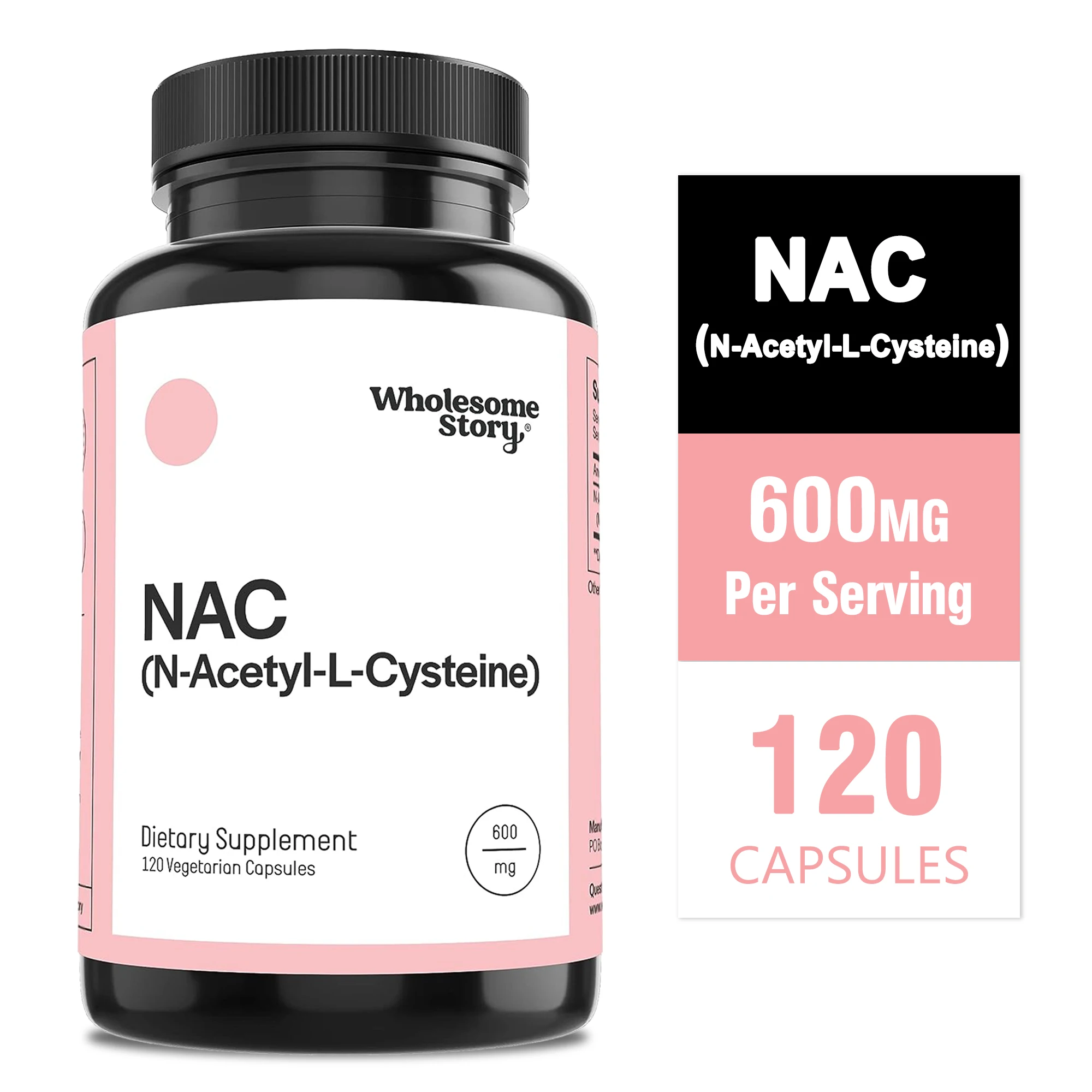 NAC (N-Acetyl L-Cysteine) 600m - Nac N Acetyl Cysteine ulasan dan harga