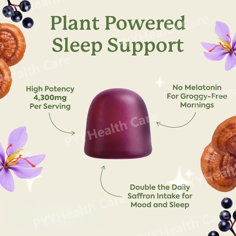 Suplemen Permen Jeli Jamur Won - Melatonin Sleep Gummy ulasan dan harga