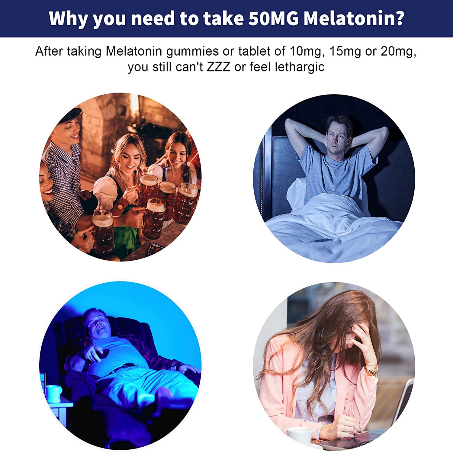 Melatonin Gummies 50mg - Pered - Melatonin Sleep Gummy ulasan dan harga